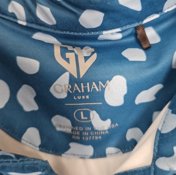 Large Graham Luxe Polo - Picture 3 of 5